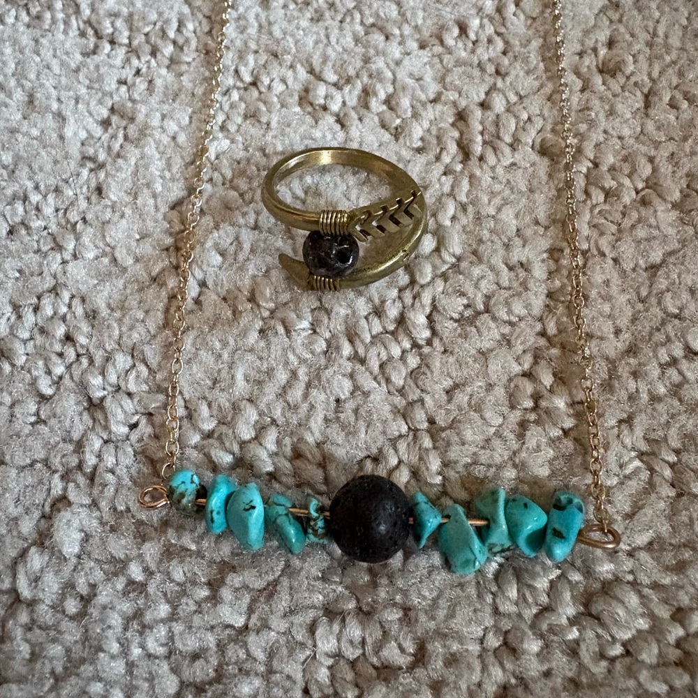 Necklace and ring